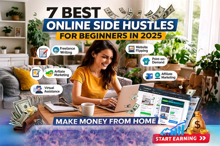 Best online side hustles for 2025