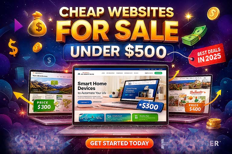 Cheap Websites for Sale (Under $500) – Best Platforms in 2025 Cheap Websites for Sale (Under $500) – Best Platforms in 2025