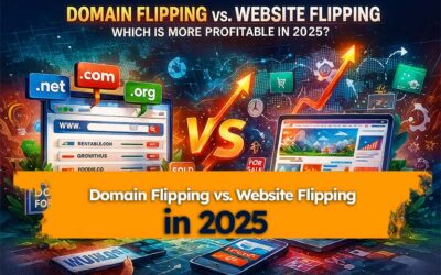 Domain Flipping vs Website Flipping in 2025 – Profitability Compared