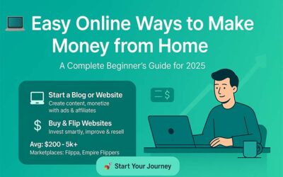 Easy Online Ways to Make Money from Home: A Complete Beginner’s Guide