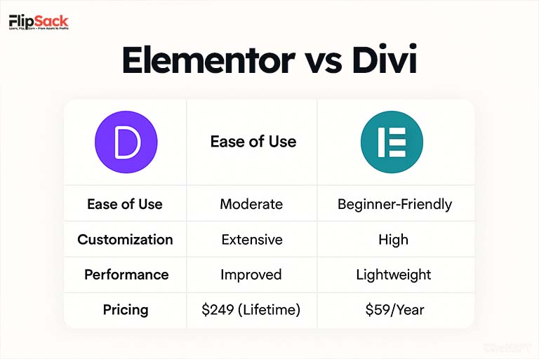 Elementor vs Divi
