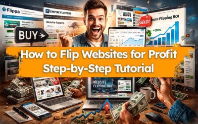 How to Flip Websites for Profit: Step-by-Step Tutorial