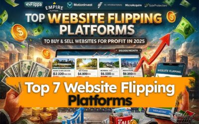 Website Flipping Platforms: 7 Best Marketplaces to Buy & Sell in 2025